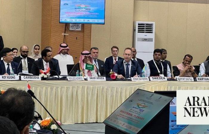 Civil aviation authority displays Saudi achievements at India’s largest industry event 