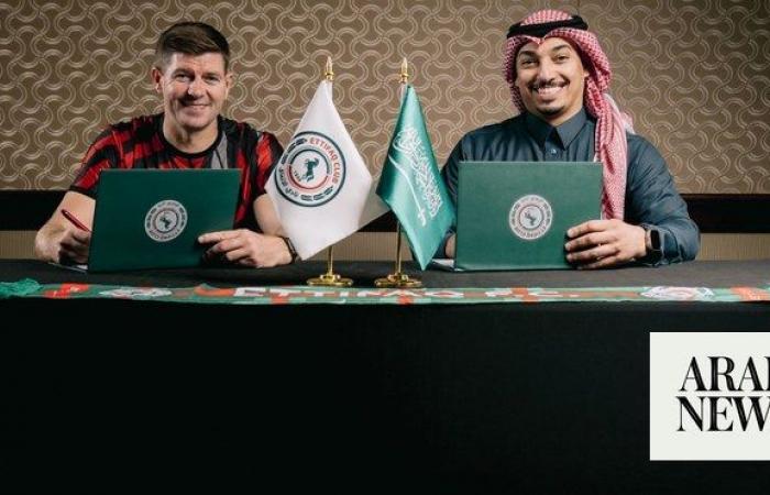 Steven Gerrard signs deal to coach SPL’s Al-Ettifaq until 2027
