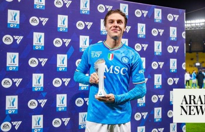 Napoli manager Walter Mazzarri hails super-sub Alessio Zerbin after reaching Italian Supercup final in Riyadh