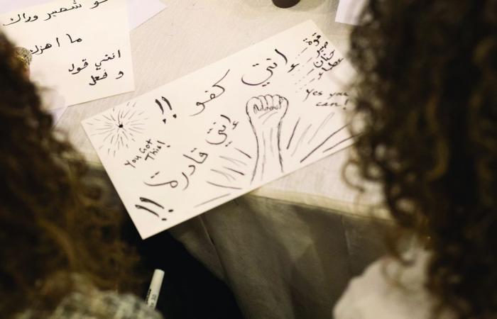 Artist Manal Al-Dowayan prepares for Venice Biennale by inviting hundreds of Saudi women to collaborate on art project