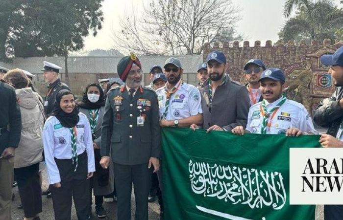 Saudi scouts showcase Kingdom’s culture at India’s Republic Day camp