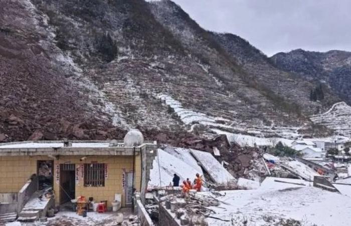 Rescuers race to find the missing as China landslide kills 20