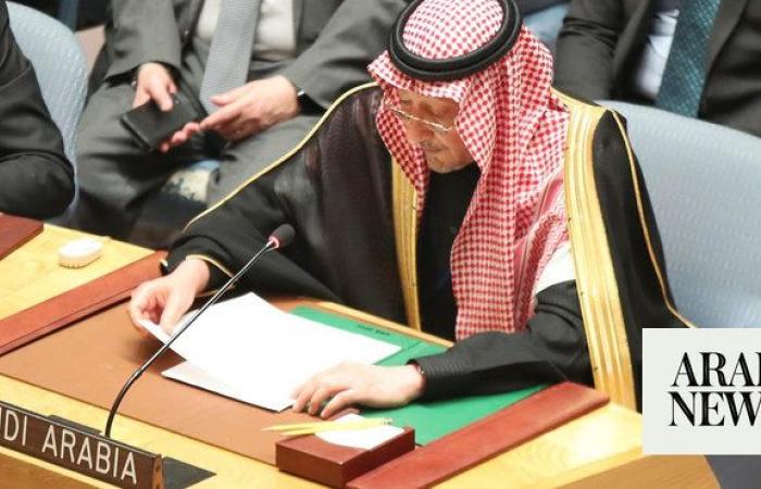Saudi Arabia warns of escalating crisis in Middle East at UN debate