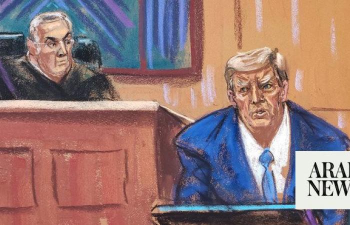 Donald Trump testifies for less than 3 minutes in defamation trial and is rebuked by judge