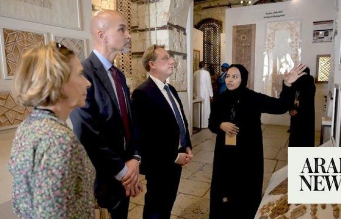 French envoys visit Historic Jeddah festival