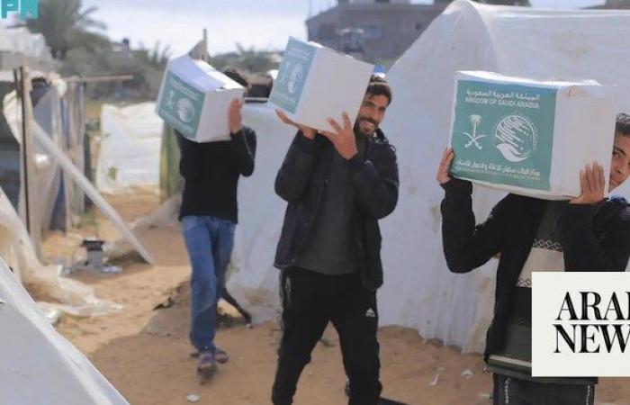 KSrelief extends humanitarian aid to Gaza, Pakistan, Yemen, Lebanon