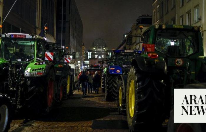 Angry farmers bring protests to EU’s Belgium headquarters