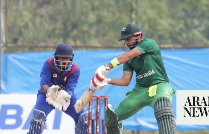 Abdul Waheed hits 99 on day of records for Saudi Arabia