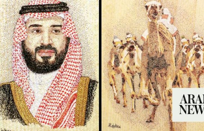 Artist pays homage to Saudi Arabia’s heritage, culture through diverse artforms