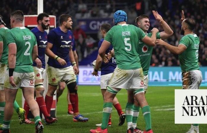 Ruthless Ireland begins Six Nations title defense by crushing France 38-17