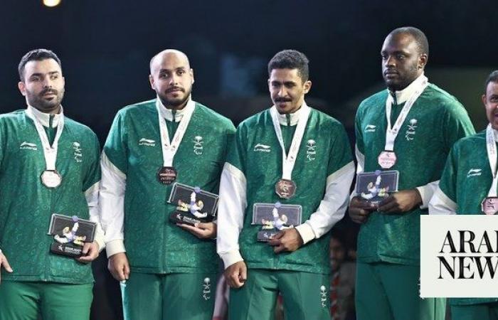 Saudi athletes take home 55 medals from West Asian Paralympic Games in Sharjah