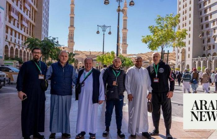 Second group of Umrah program guests arrive in Madinah