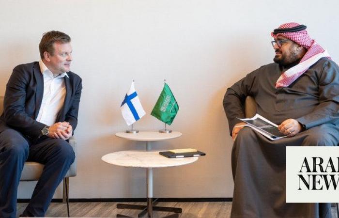 Minister meets Finnish member of parliament in Riyadh