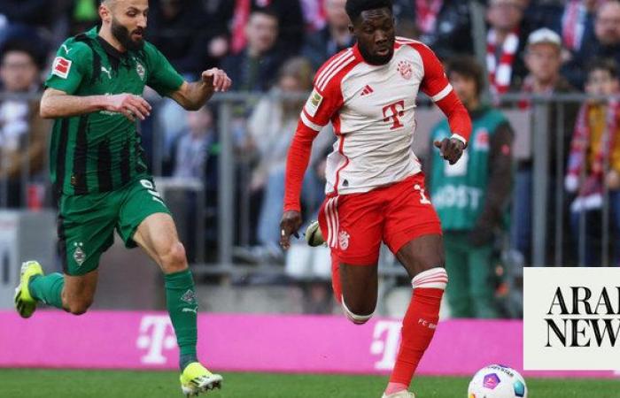 Bayern’s injury crisis worsens after Davies hurts knee