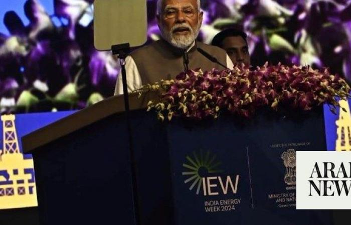 Indian PM opens flagship energy event with calls for global collaboration