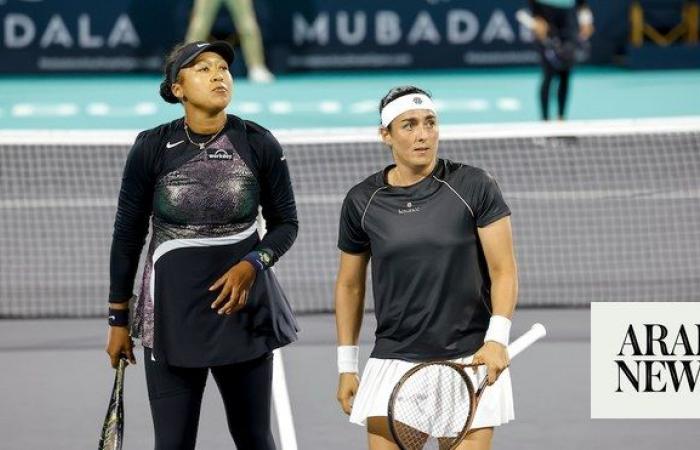 Jabeur and Osaka crash out of doubles at Mubadala Abu Dhabi Open