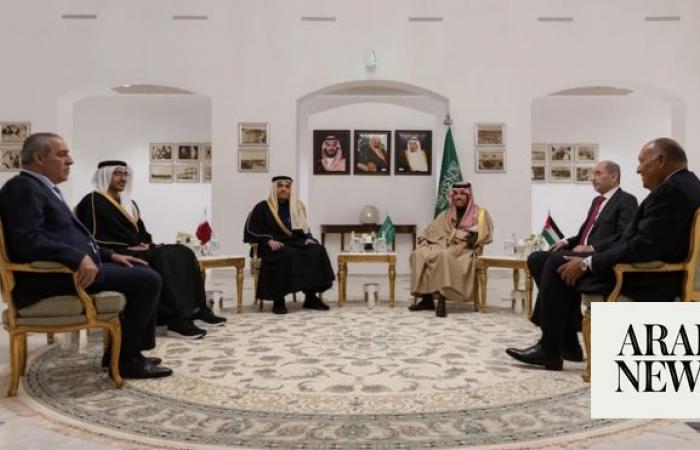 Arab foreign ministers meet in Riyadh for talks on Gaza