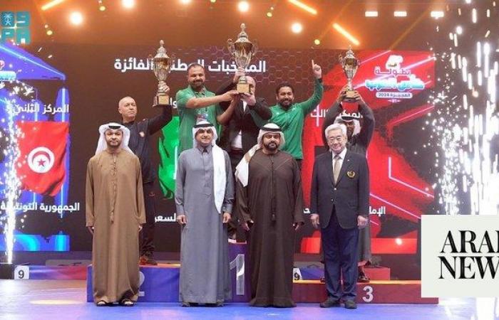 Saudi Arabia claim 3rd straight Arab Taekwondo Championship in Fujairah