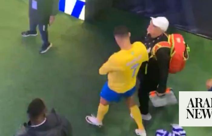 Ronaldo’s ‘dirty’ gesture during Riyadh Season Cup has fans seeing red