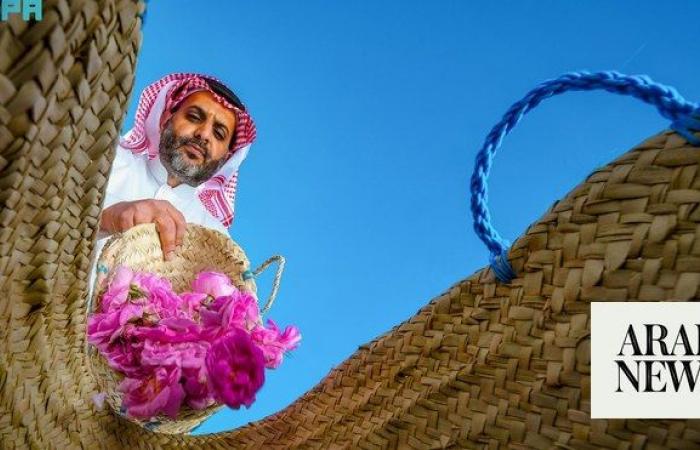 Blooming once a year, Taif’s roses embody region’s heritage