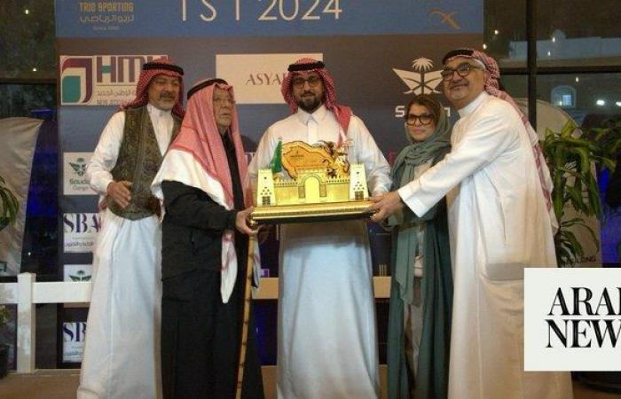 Saudi rider Meshari Al-Harbi among prize winners at IST Grand Prix in Jeddah