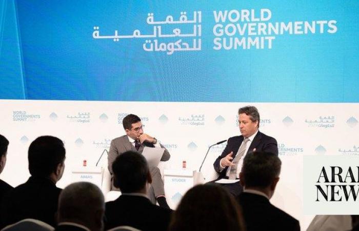 Global government leaders at UAE summit urged to support private business strategies, control AI