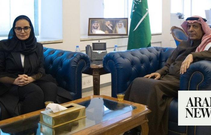 Saudi deputy minister receives secretary-general of the Digital Cooperation Organization