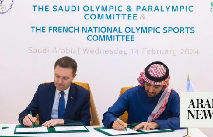 Saudi Arabia and France sign deal foster Olympic relations, expertise