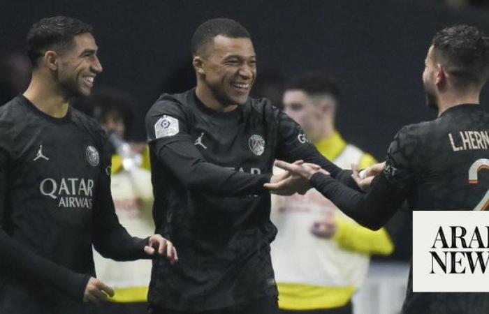 Mbappe scores as sub to help PSG see off Nantes