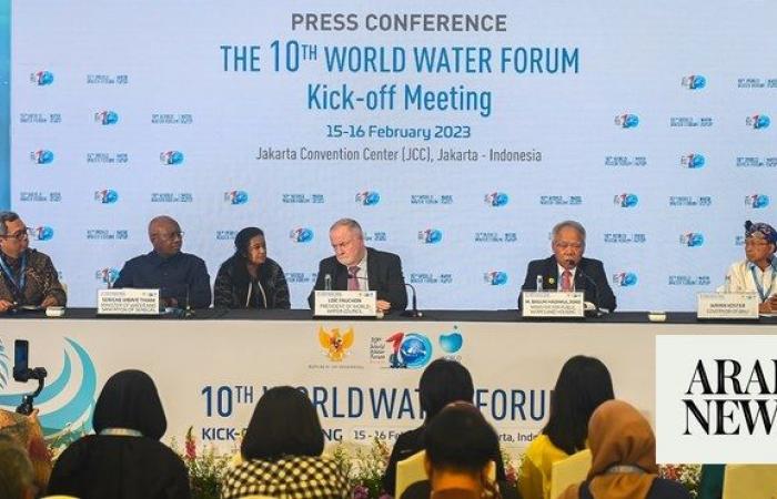 Saudi Arabia to host 11th World Water Forum in 2027