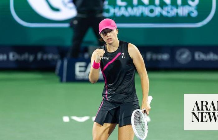 Swiatek advances, Sabalenka crashes out on eventful day at Dubai Tennis Championships