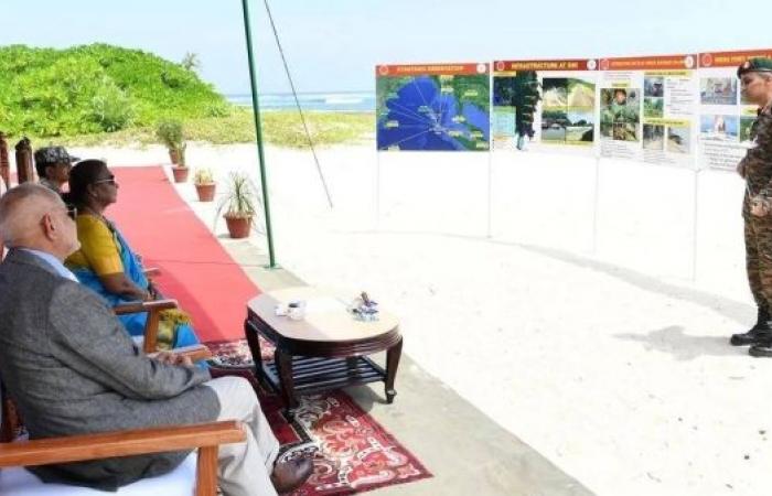 Indian president visits Great Nicobar island as fears grow for tribe