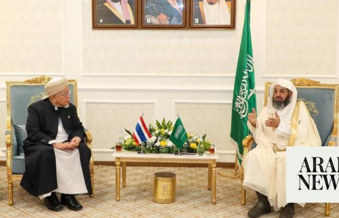 Acting undersecretary of Saudi Islamic affairs receives Thailand’s Sheikhul Islam
