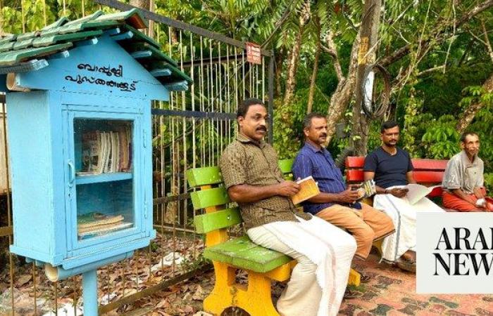 Indian village’s ‘book nests’ foster culture of reading