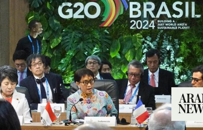 Indonesia urges G20 countries to push for immediate ceasefire in Gaza