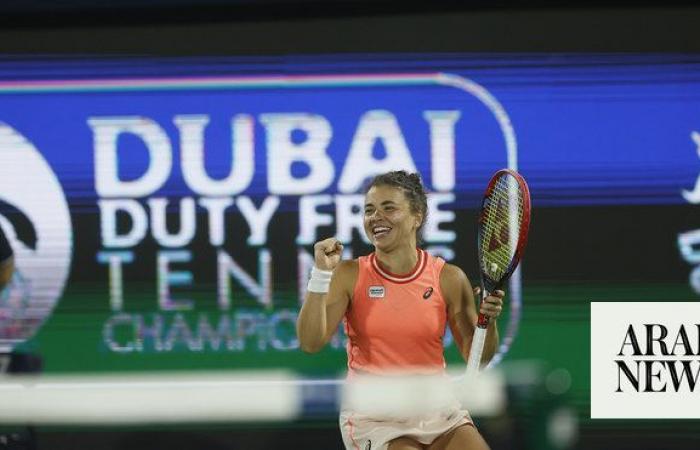 Jasmine Paolini ends Anna Kalinskaya fairytale to win Dubai Tennis Championship