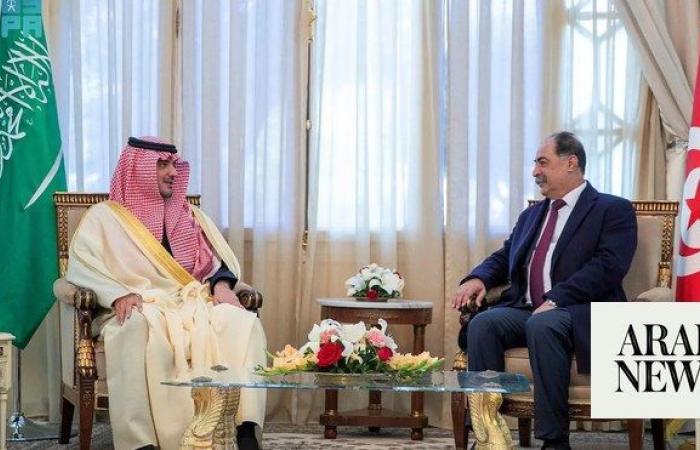 Saudi interior minister meets with Tunisian counterpart