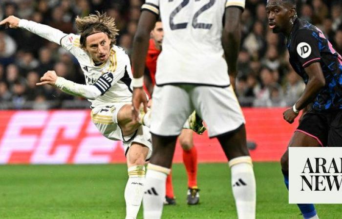 Luka Modric comes off the bench to give Spanish leader Real Madrid 1-0 win over Sevilla
