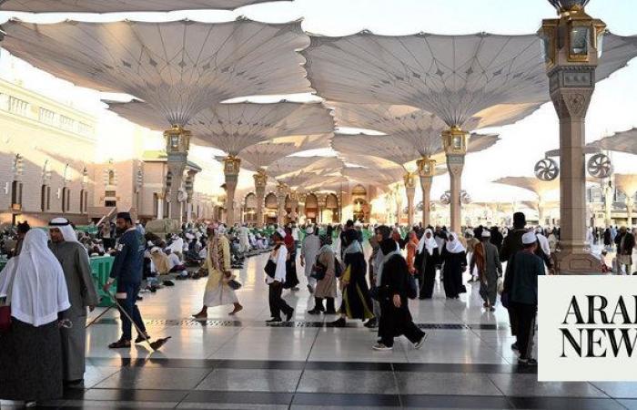 Over 6m worshippers flock to Prophet’s Mosque in one week