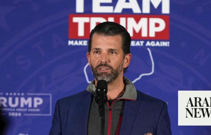Letter containing white powder sent to Donald Trump Jr.'s home