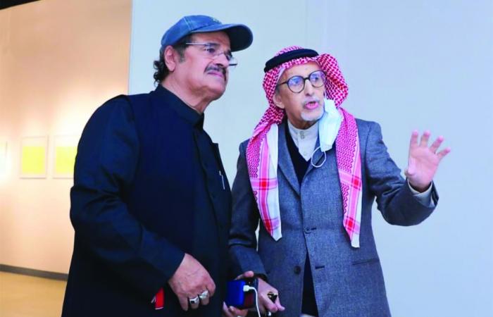 Saudi artist, 78, presents solo exhibition in Riyadh