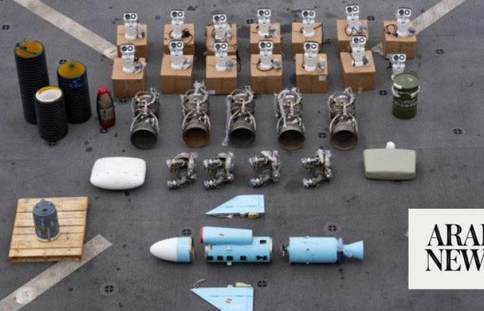 Four charged with transporting Iranian-made weapons face detention hearings in US court