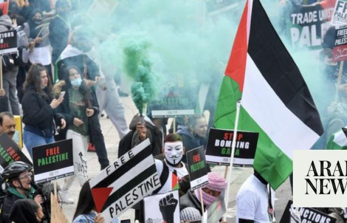 UK stepping up lawmakers’ security as tensions flare over Israel-Hamas war