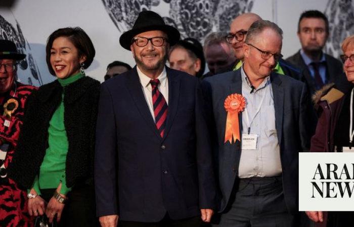 Maverick left-winger Galloway, an advocate of a free Palestine, wins in English town