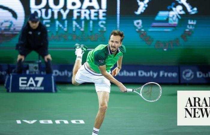 Medvedev wins to set up Dubai Tennis Championships semifinal with Humbert