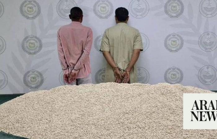 Saudi authorities seize 1.3m Captagon pills in Jeddah