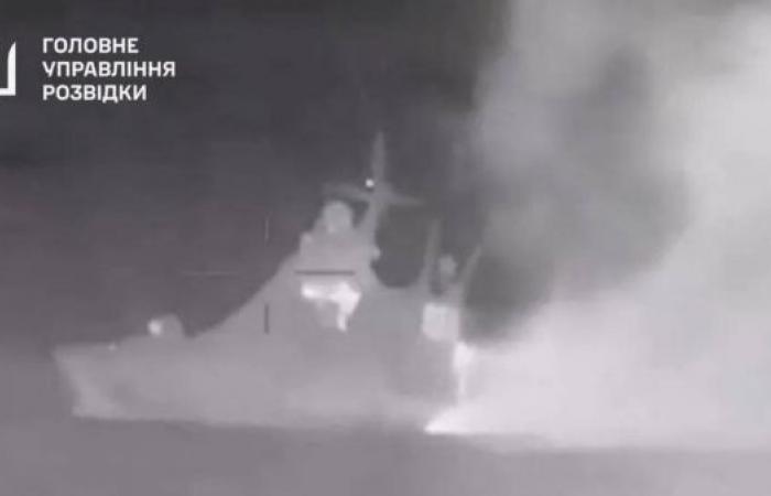 Russian Black Sea fleet ship damaged in drone attack, Kyiv says