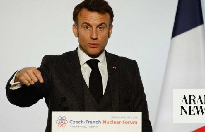 Macron urges Ukraine’s allies not to be ‘cowards’