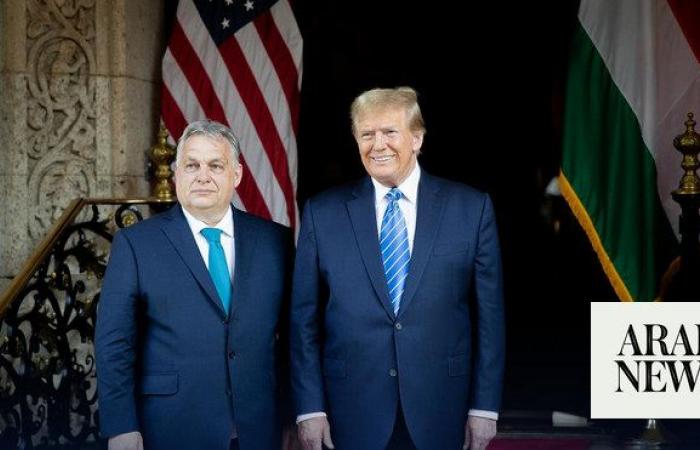 Trump meets with Hungary’s leader, Viktor Orbán, continuing his embrace of autocrats