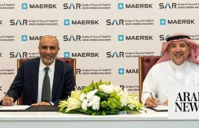 SAR, Maersk collaborate to increase container transport via trains 